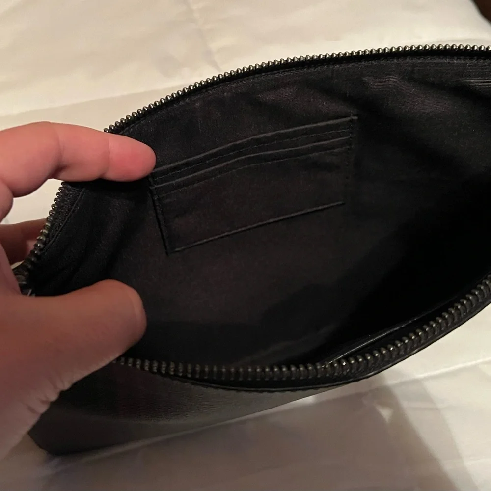Coach Black/Red Tablet Bag/Case/Pouch - NEVER USED